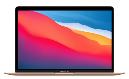 สินค้ามือ2 MacBook Air M1 8-Core CPU and 7-Core GPU 13 inch (Late 2020) RAM 8GB