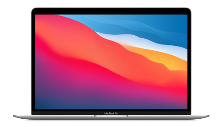 สินค้ามือ2 MacBook Air M1 8-Core CPU and 7-Core GPU 13 inch (Late 2020) RAM 8GB