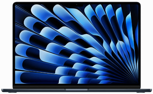 สินค้ามือ2  MacBook Air M2 8-Core CPU and 10-Core GPU 15 inch (Mid 2023)