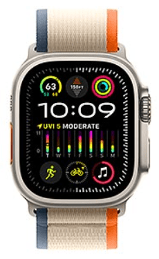 Apple Watch Ultra 2, 49mm (Titanium) GPS & Cellular - (No Wrist Band/ cable and box /ไม่มีสาย/ ไม่มีสายชาร์จ และกล่องเดิม)